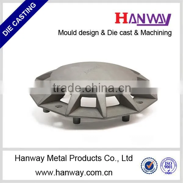OEM China Manufacturer die casting aluminum led light housing automobile spare parts