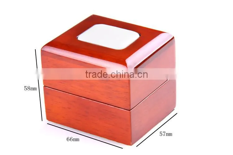 Custom wooden cufflink gift box