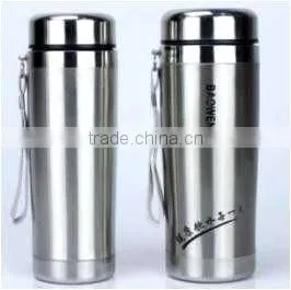High quality vacuum insulated stainless steel water bottle with tea infuser
