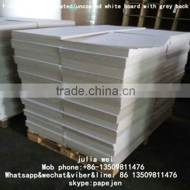 1000gsm white coated duplex board cheap price