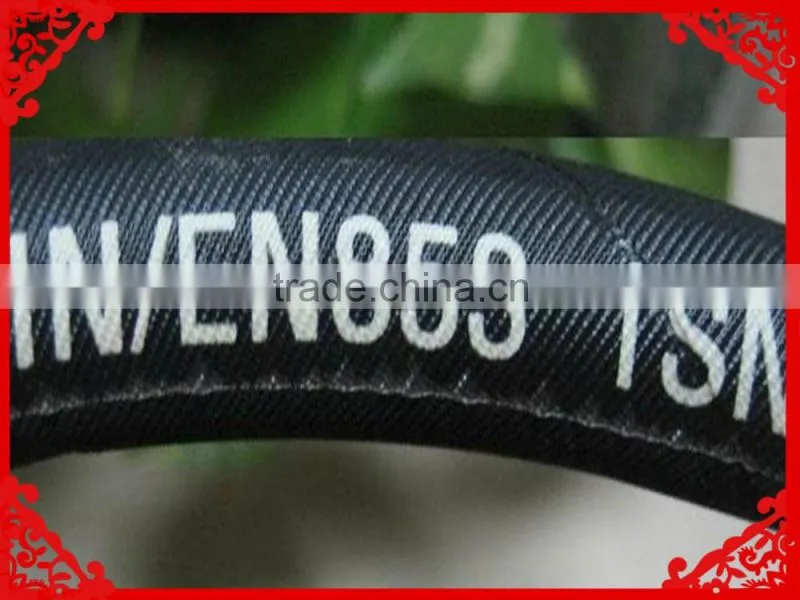 China Manufacturer Flexible Steel Wire Braided Hydraulic Rubber Hose R1 1SN
