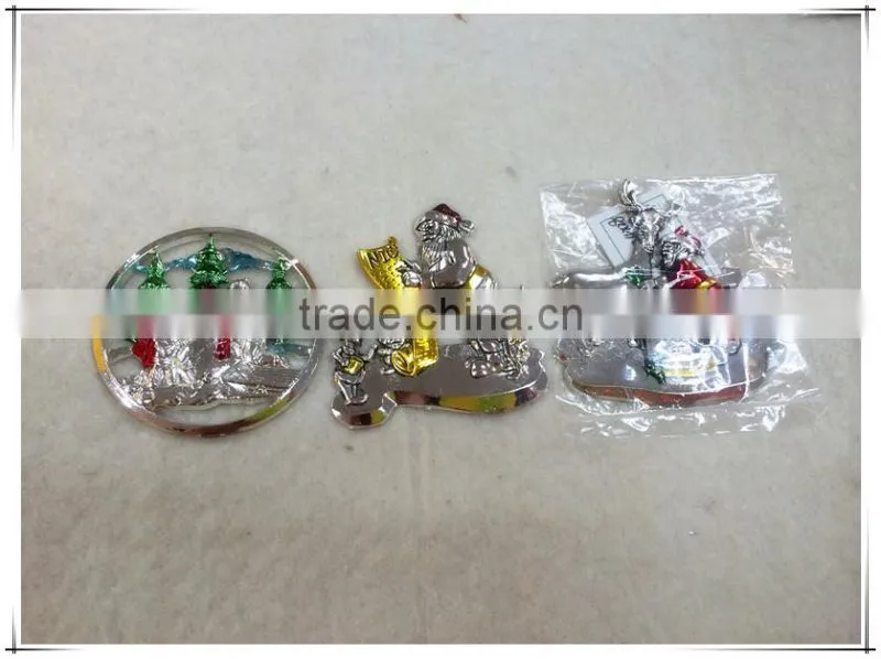 fashionable ship shape metal fridge magnet