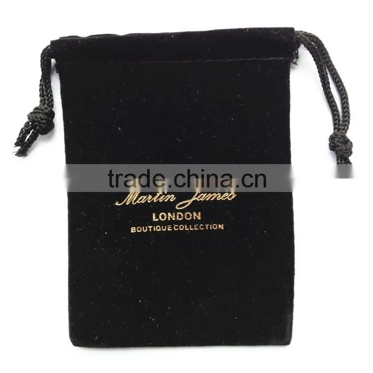 29 Sizes In Stock Custom Velvet Drawstring Printed Pouch Jewelry Velvet Pouches Wholesale