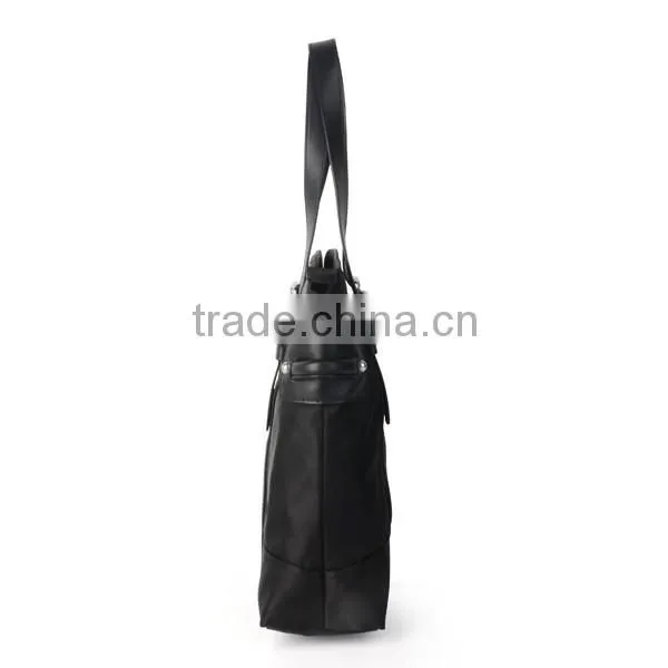 factory wholesale black nylon bag man microfiber bag