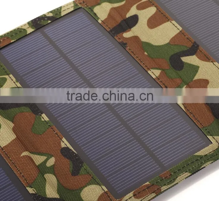 5V 8W Solar USB Panel Battery Power Bank Pack Charger External Solar Power Bank Outdoor Emergency Charger for Tablets PC iPhone