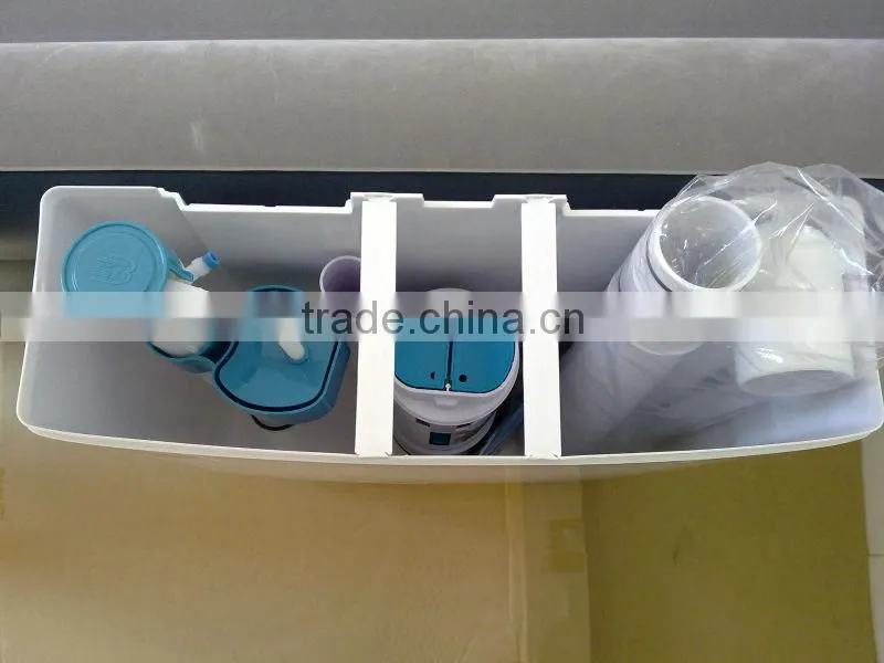 New model dual flush plastic toilet water tank 101