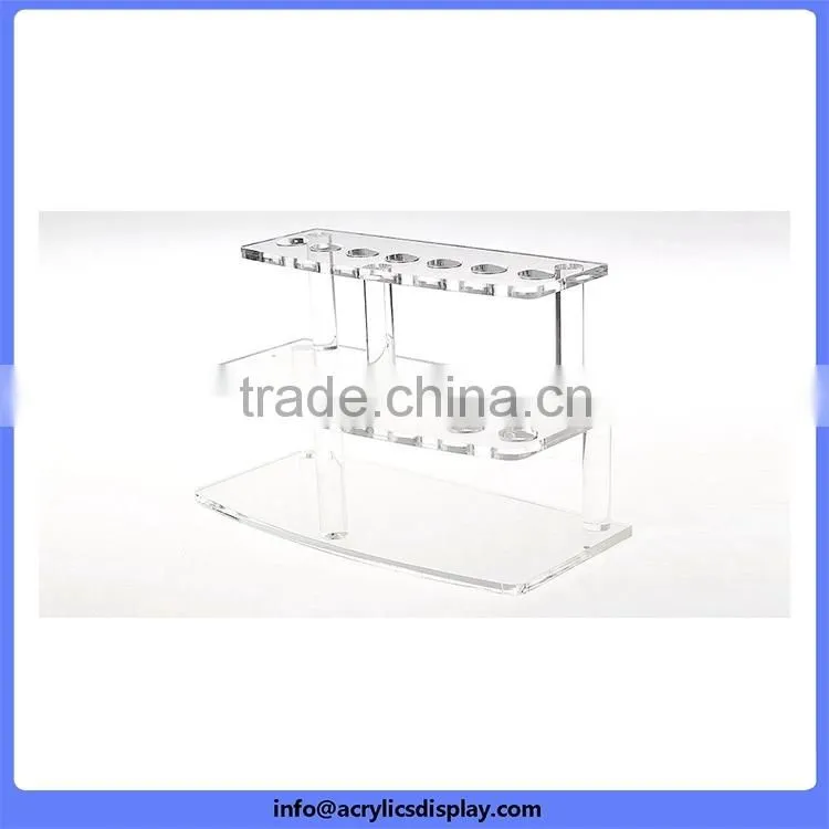 Cheap hot sell bottle acrylic wine display rack