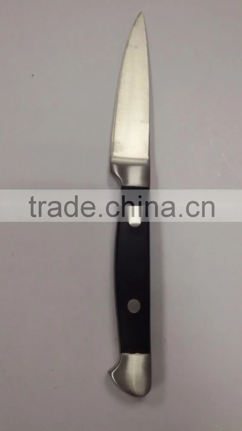 6PCS high quality heated kitchen knife with forged ABS handle