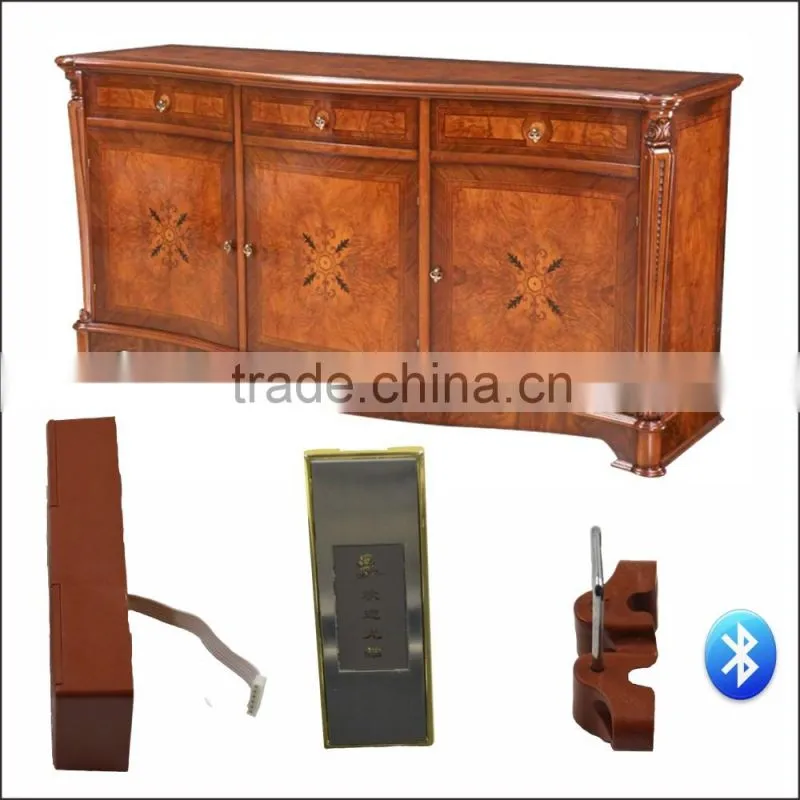Hot Sale Software Electric Password Cabinet Rim Lock By Bluetooth