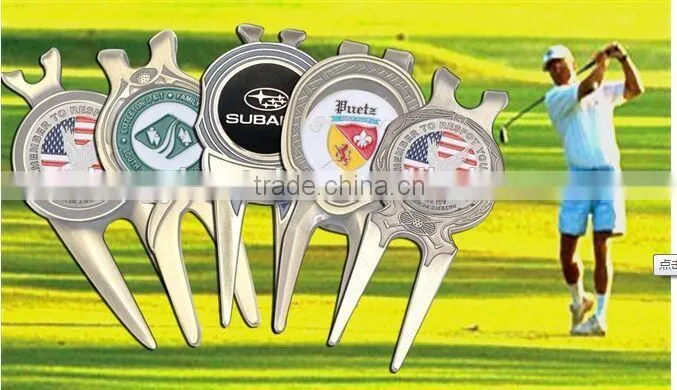 professional multi-function elegant golf divot tool