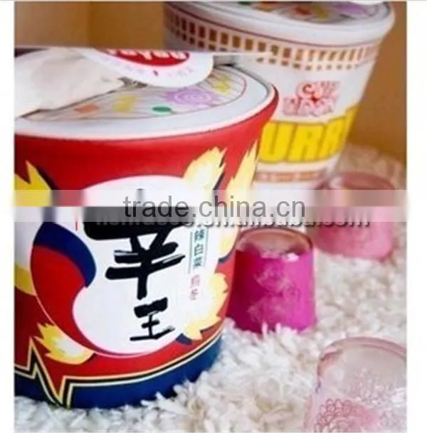 Roll Paper Towel Holder Looks like Instant Noodles