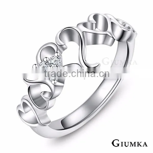 Best friends forever stainless steel ring