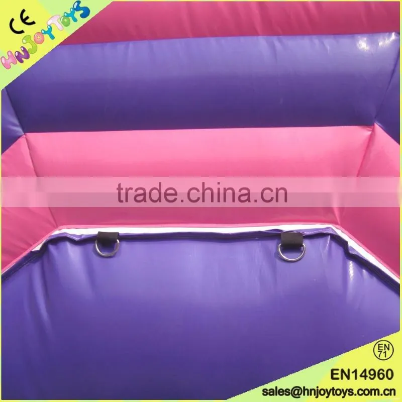 party used popular princess bouncy castle