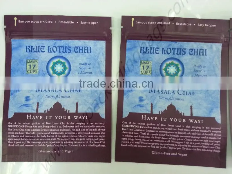 milk tea powder bag