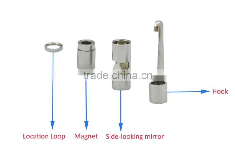 Inspecting pipeline eigine portable flexible endoscope