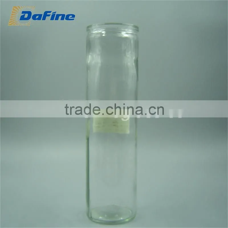 685ml Clear Straight Side Cylinder Glass Vase