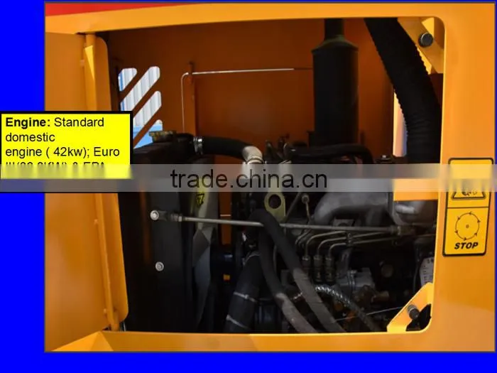ZL20 high quality 1.5 ton mini wheel loader with lasted price list