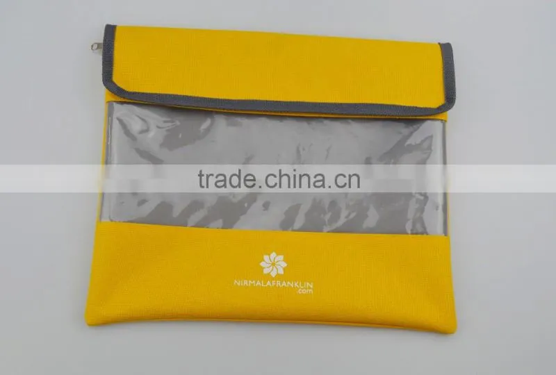 25Hx30Wcm polyester fiber envelope with PVC window