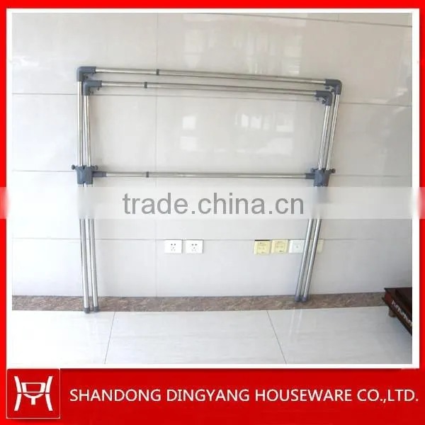 Indoor and outdoor Simple X-type auto clothes rack/aluminum x shaped drying rack for clothes in good price