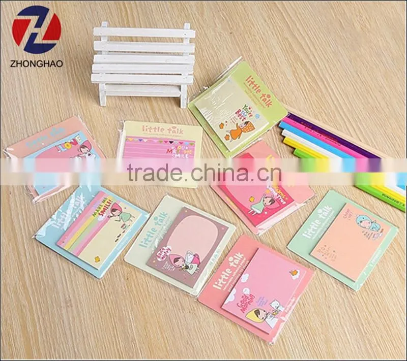Hot sell popular latest cheap various design memo pad