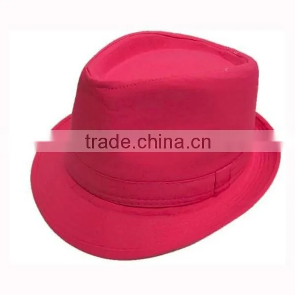 cheap polyester fedora hat