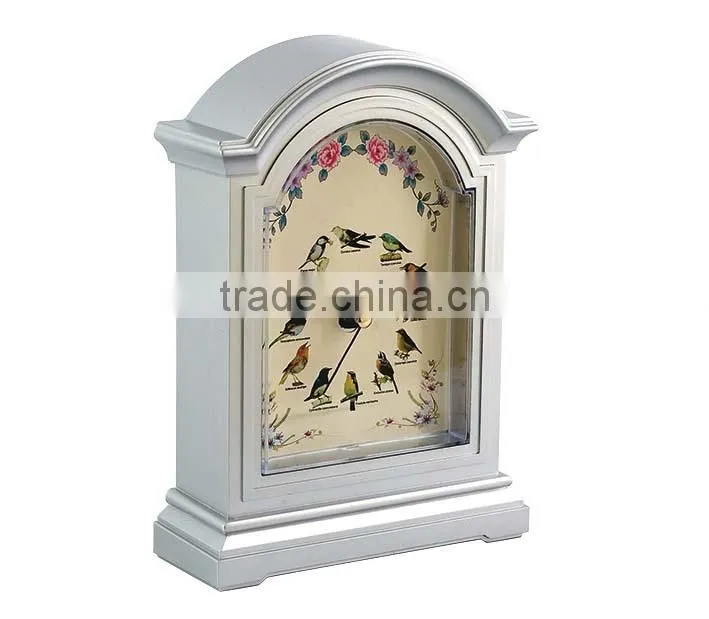 Table bird sound clocks