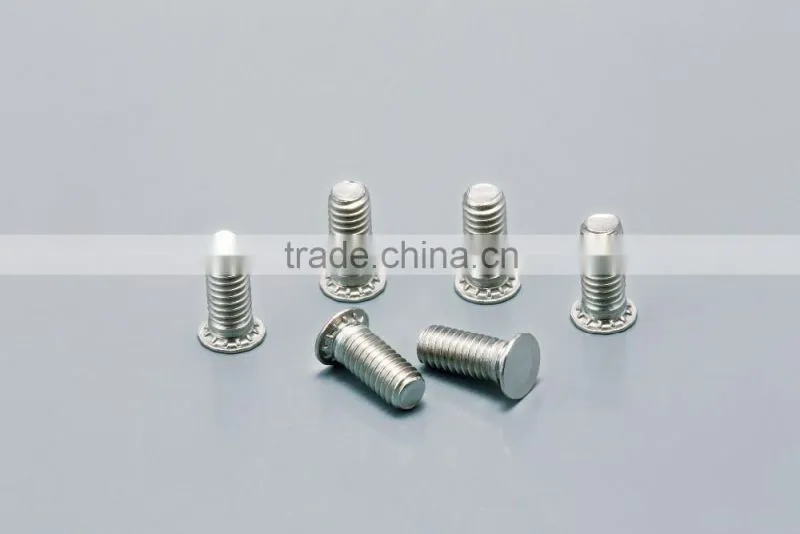 Factory stock available Round head stainless steel Self clinching Studs for panel