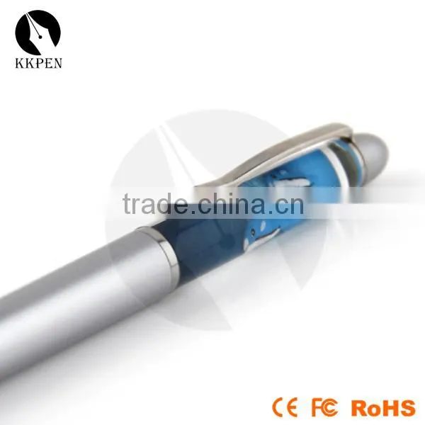 Custom 2D/3D Floater Liquid Pen Liquid Ballpoint Pen