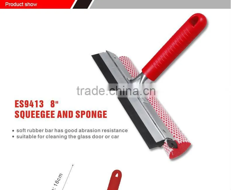 window cleaning mini squeegee, squeegee blade