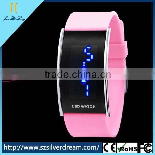 Mens Watches Stainless Steel Back Water Resistant led Watch