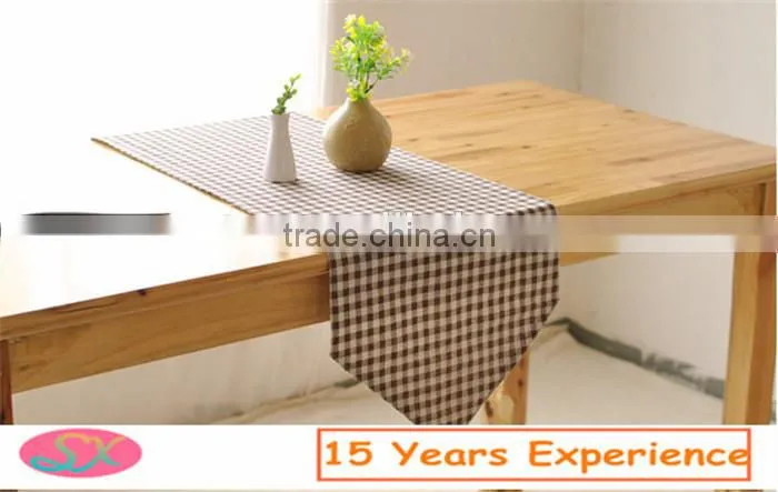 Hot selling 10 years experience Burlap t-runner