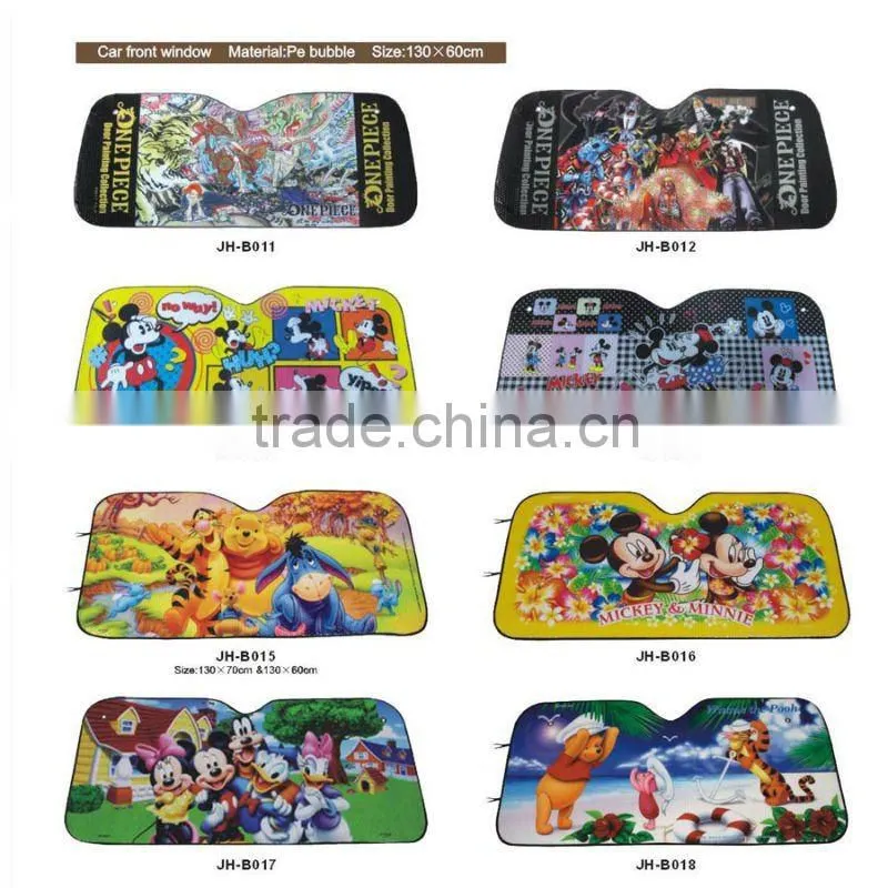 PE foam car sun shade