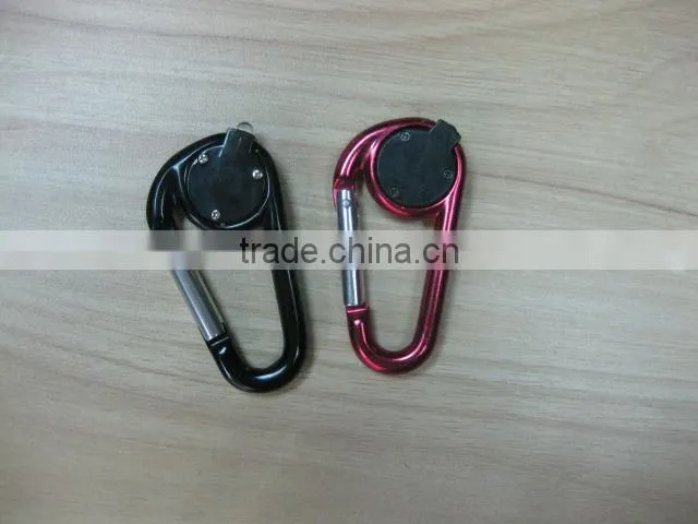 alumininium multifunctional carabiner keychain