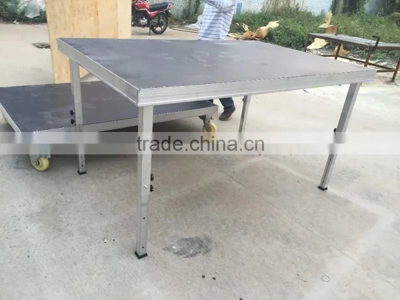 aluminum simple portable stage for events and dancing
