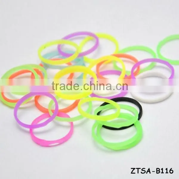Latest Colorful Loom DIY Bands Rubber Bracelet ZTSA-B102