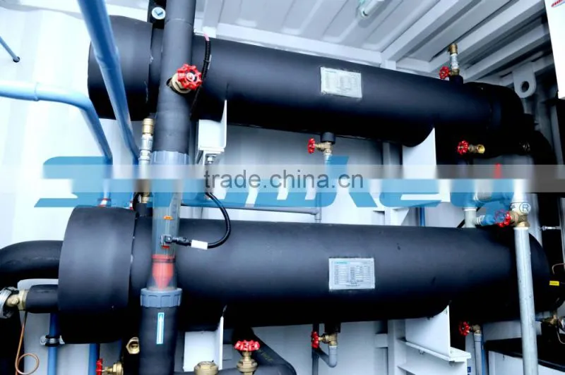 2017Newest design HOT sale Water Chiller System for Concrete Cooling for Oman Chilling water