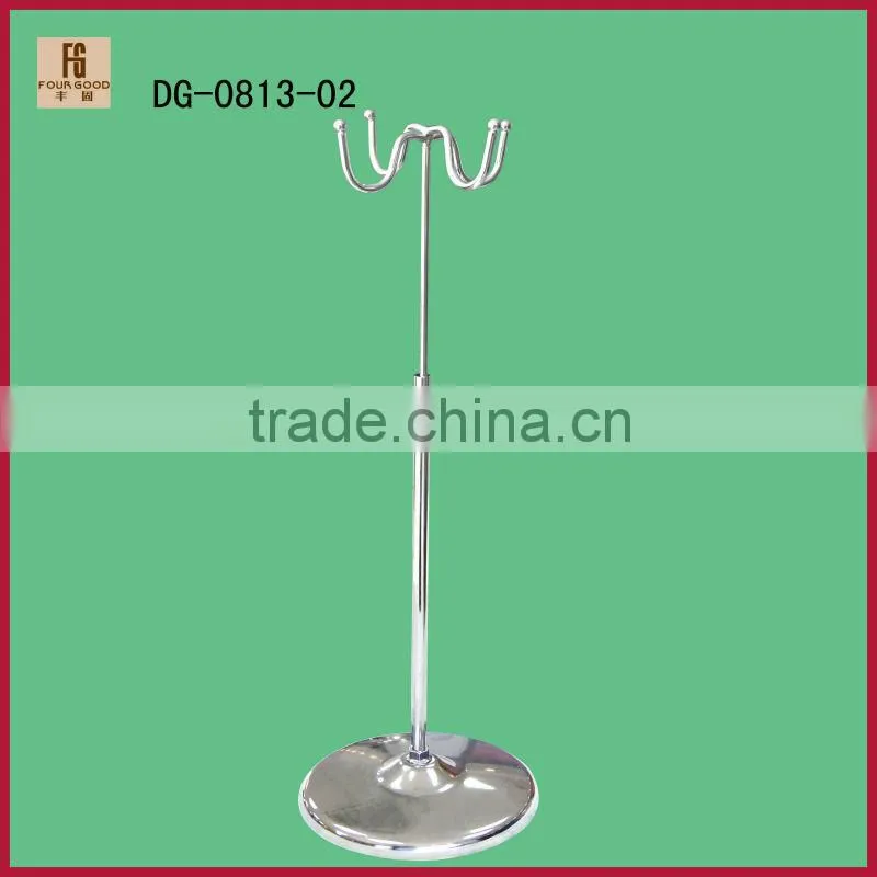 High quality supermarket&store 4-way heavy duty clothes rail