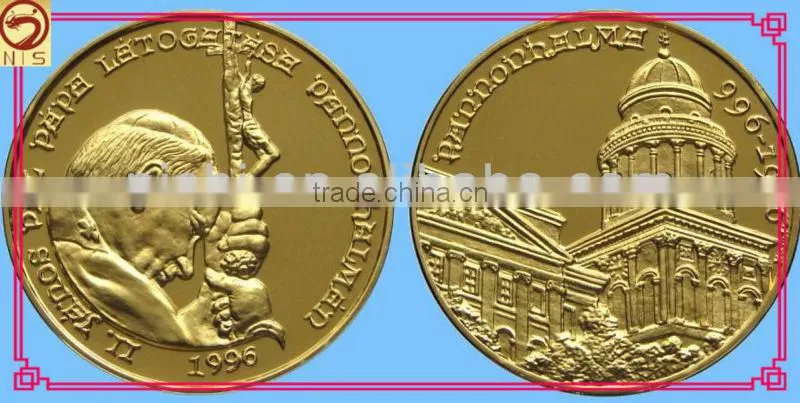 high quality challenge gold coin