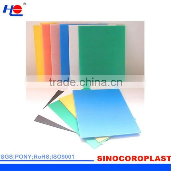 non-corrosive and chemical resistance correx fluted pp sheet/board