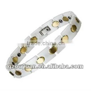 Amazing design simple style white ceramic bracelet