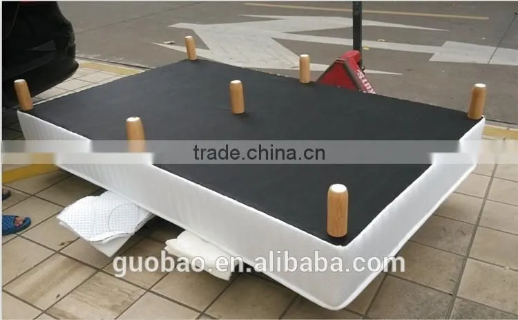 Manufactory various kinds of firm soid wood foundation/durable Sleeping Bed base all size solid wood mattress box spring bed