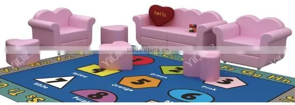 Modern design adorable mini child sofa for bedroom