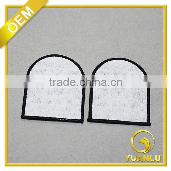 Eco-friendly customized clothing embroidery woven label
