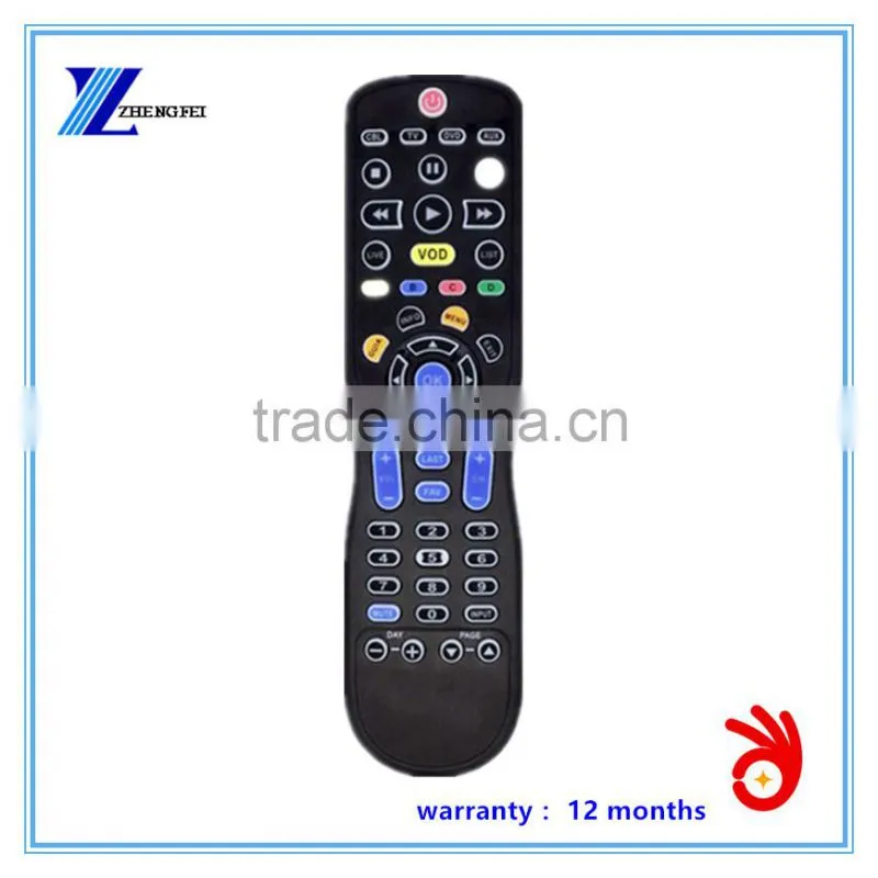 New design universal remote control for TV/STB/DVD/AUX/VCD