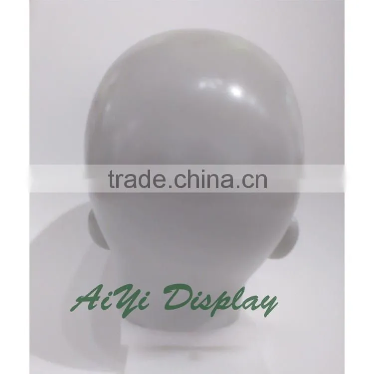 Hot sale grey color glossy female mannequin with abstract face