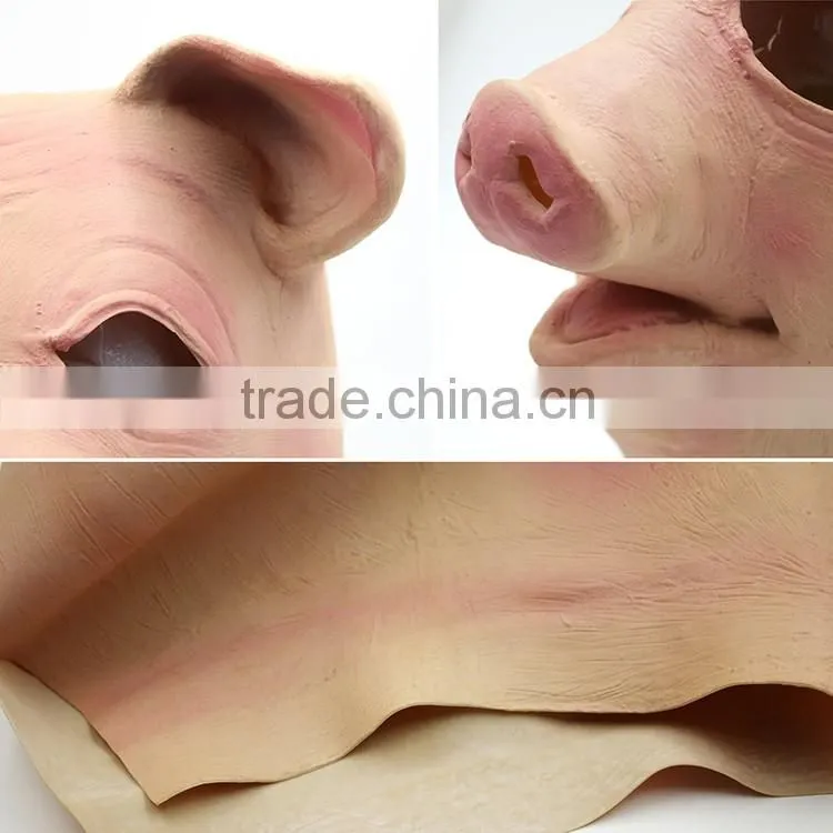 party kids anime cosplay costume animal pig head mask