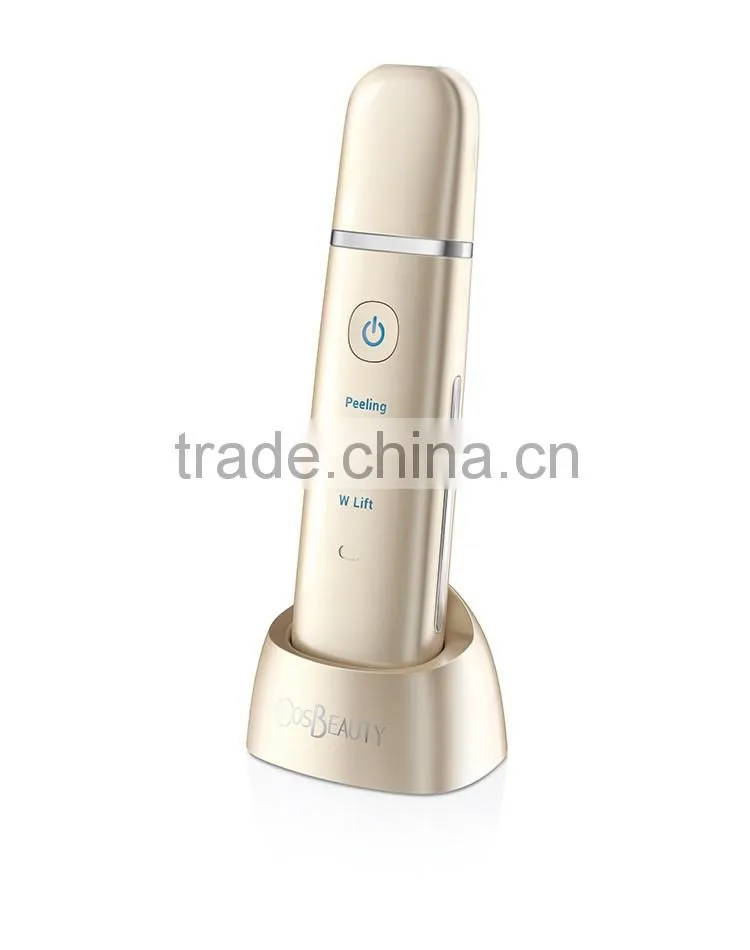 CosBeauty CB-025 High Freqnency anti aging Home Use Facial Exfoliator Ultrasonic derma skin scrubber