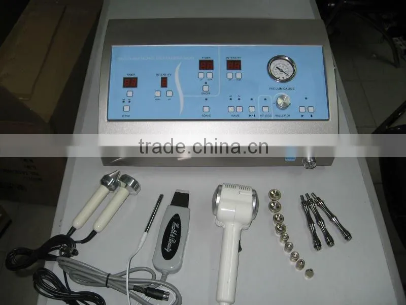 4 in 1 Hold cold hammer Ultrasonic skin scrubber diamond peel blackhead removal machine