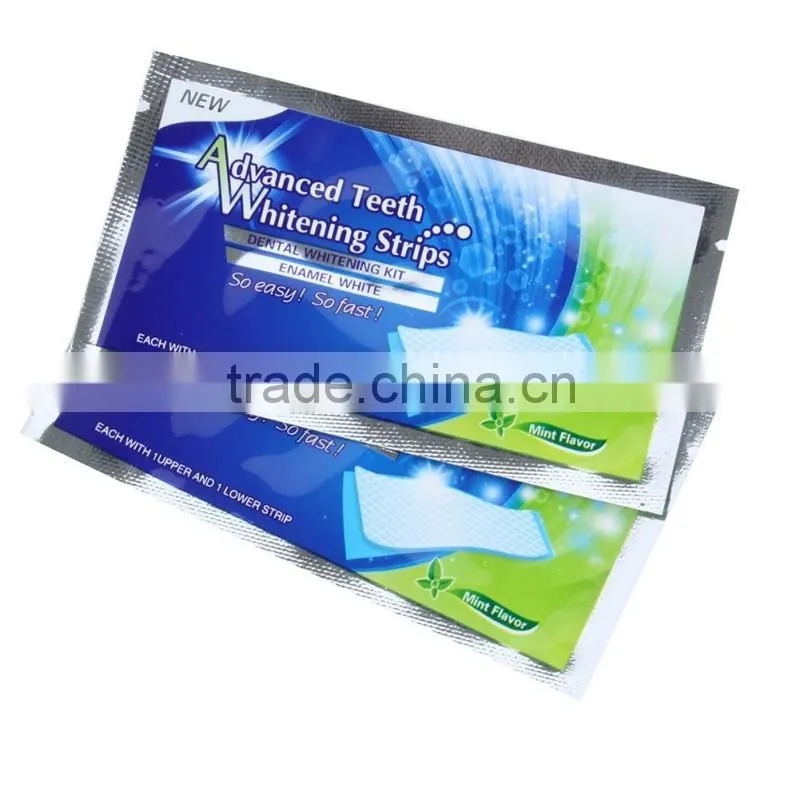 Advanced Teeth Whitening Strips, Teeth Whitening Gel Strips