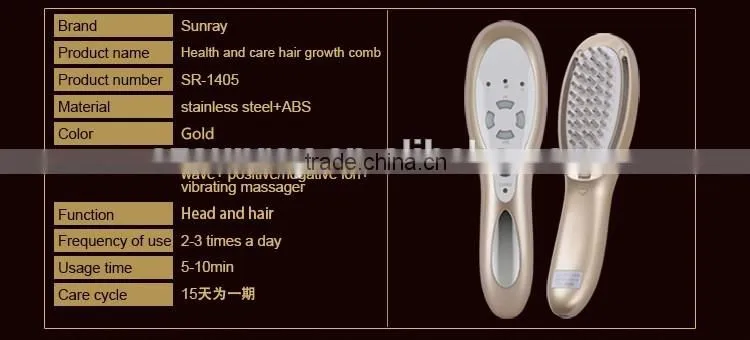 pro electronic Hair Comb message Brush and comb sets